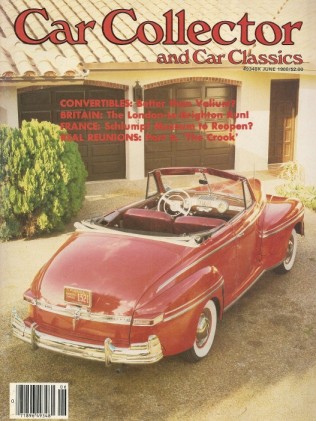 CAR COLLECTOR & CAR CLASSICS 1980 JUNE - SCHLUMPF MUSEUM, '35 AUGURN 8 SPORT COUPE, JAGUAR XK-140